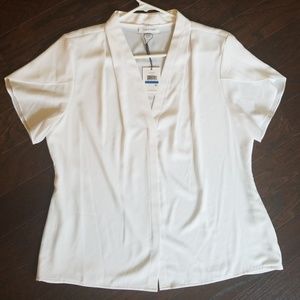 Calvin Klein white blouse